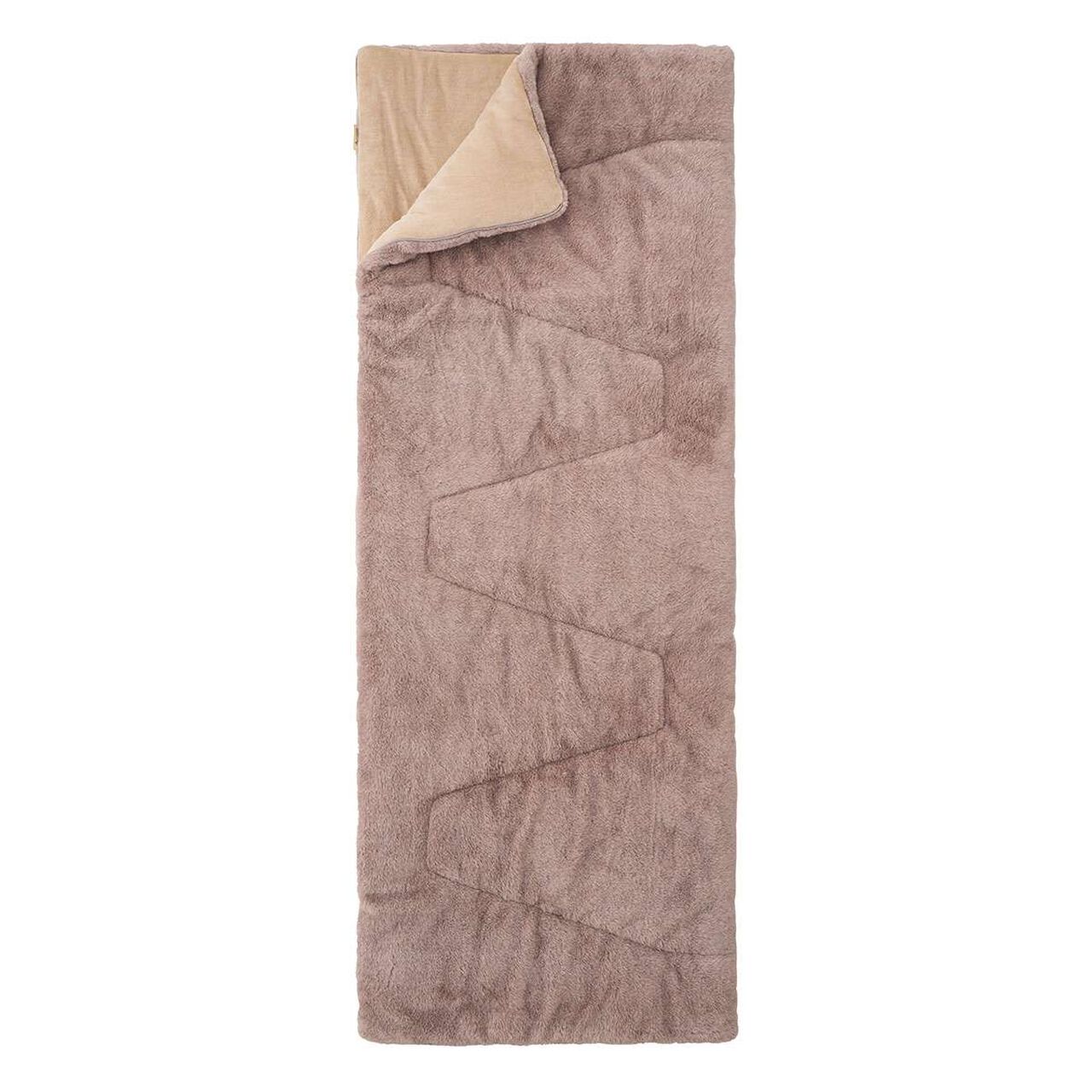 Washable Rabbit Fur Touch Sleeping Bag - 0°C,, large image number 4