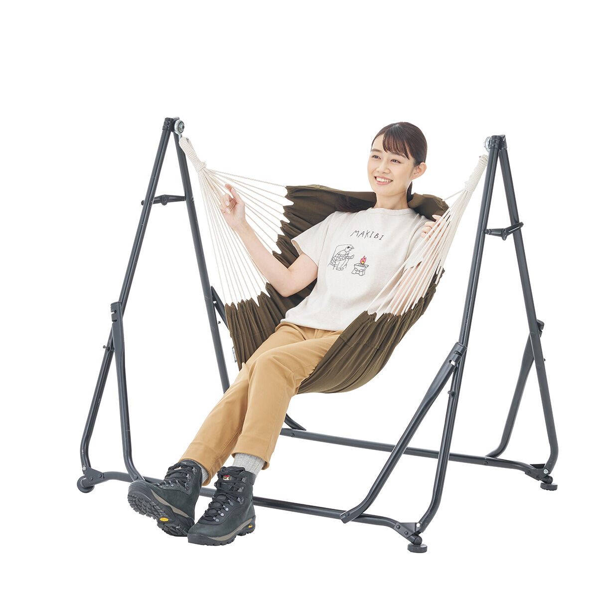 テーブル・チェア・ハンモック LOGOS TRADCANVAS SWINGING HAMMOCK CHAIR Tradcanvas Mini Floating Hammock Chair