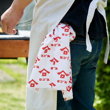 LOGOS Tenugui Towel (yagou White),, small image number 1