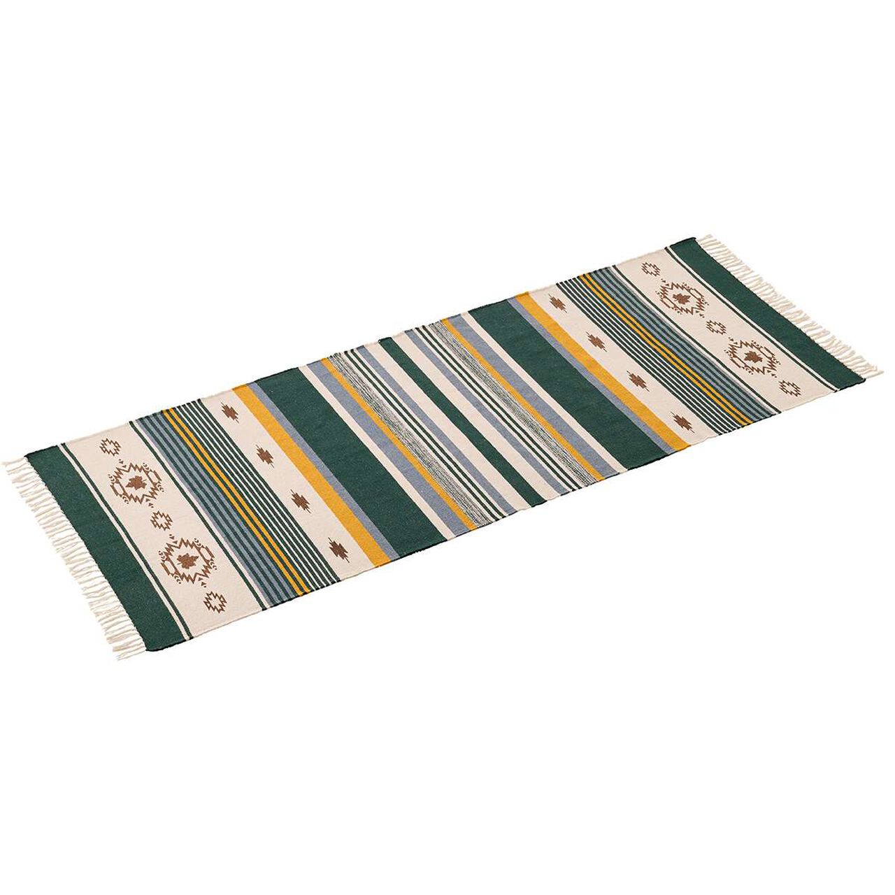 LOGOS Cotton Rug [240x90cm],Blue, large image number 0