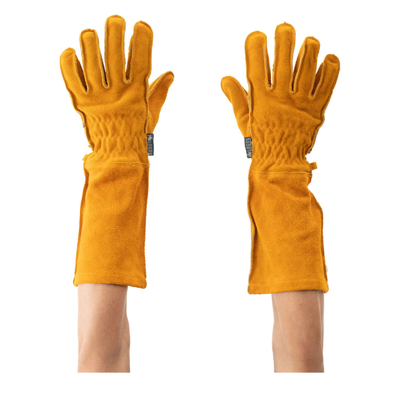 Bonfire Long Non-flam Heat Resistant Leather Gloves PRO-M image number 1