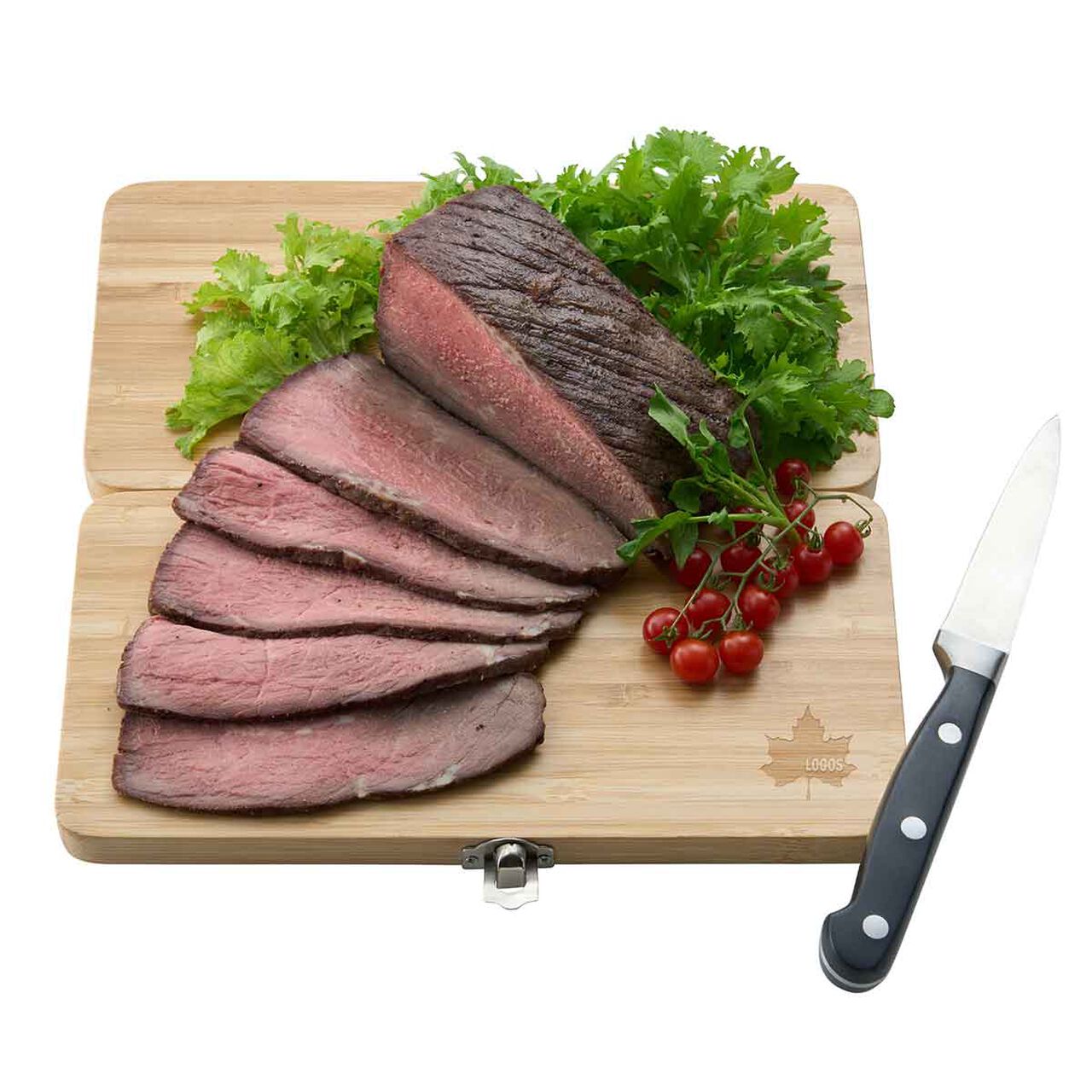 Bamboo Knife & Cutting Board Set,, large image number 6
