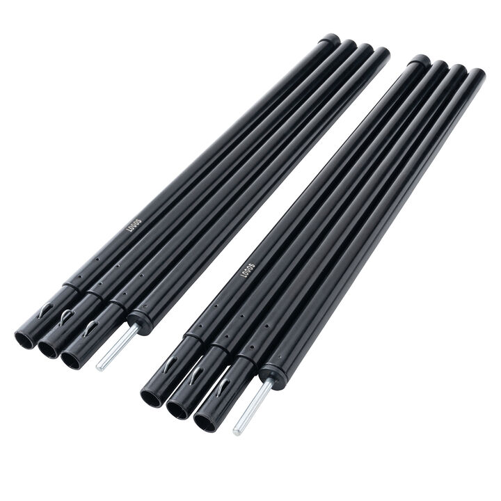 All Black Canopy Pole 180 (Set of 2)