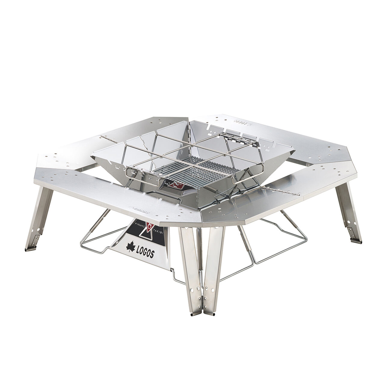 Easy Stainless Fire Pit Table,, large image number 3