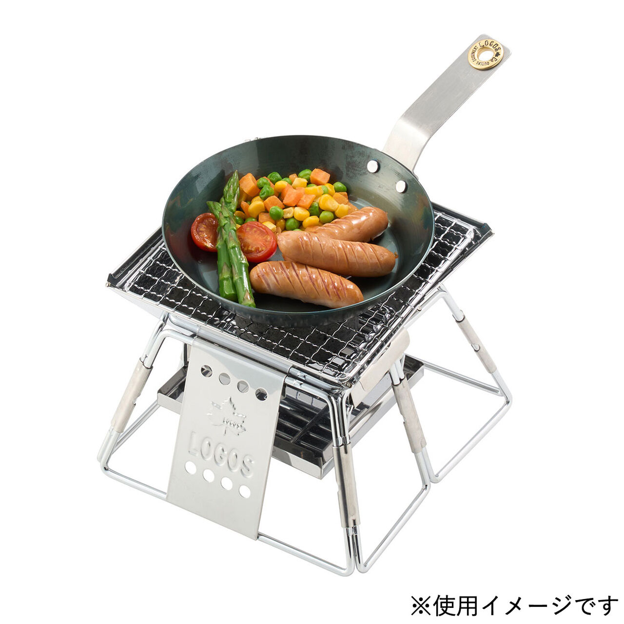LOGOS Iron Craftsman Grill Pan 16-BC image number 1