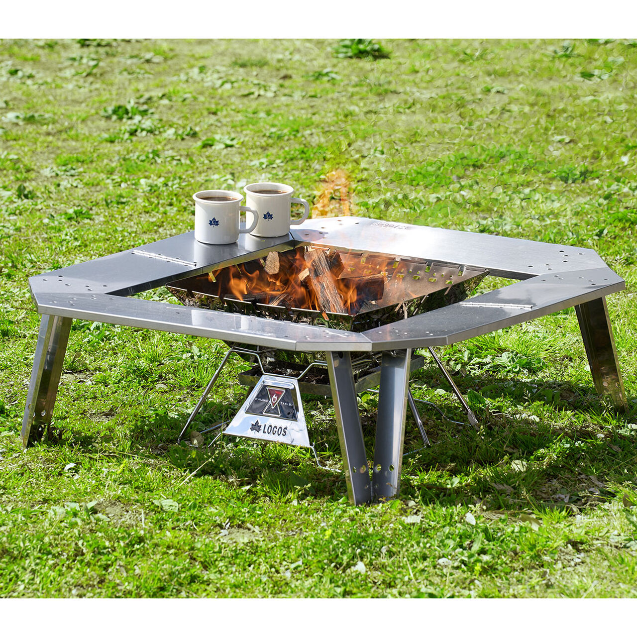 Easy Stainless Fire Pit Table,, large image number 13