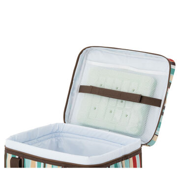 Subzero Pack Antimicrobial Design Cooler L (Blue Stripe) image number 4