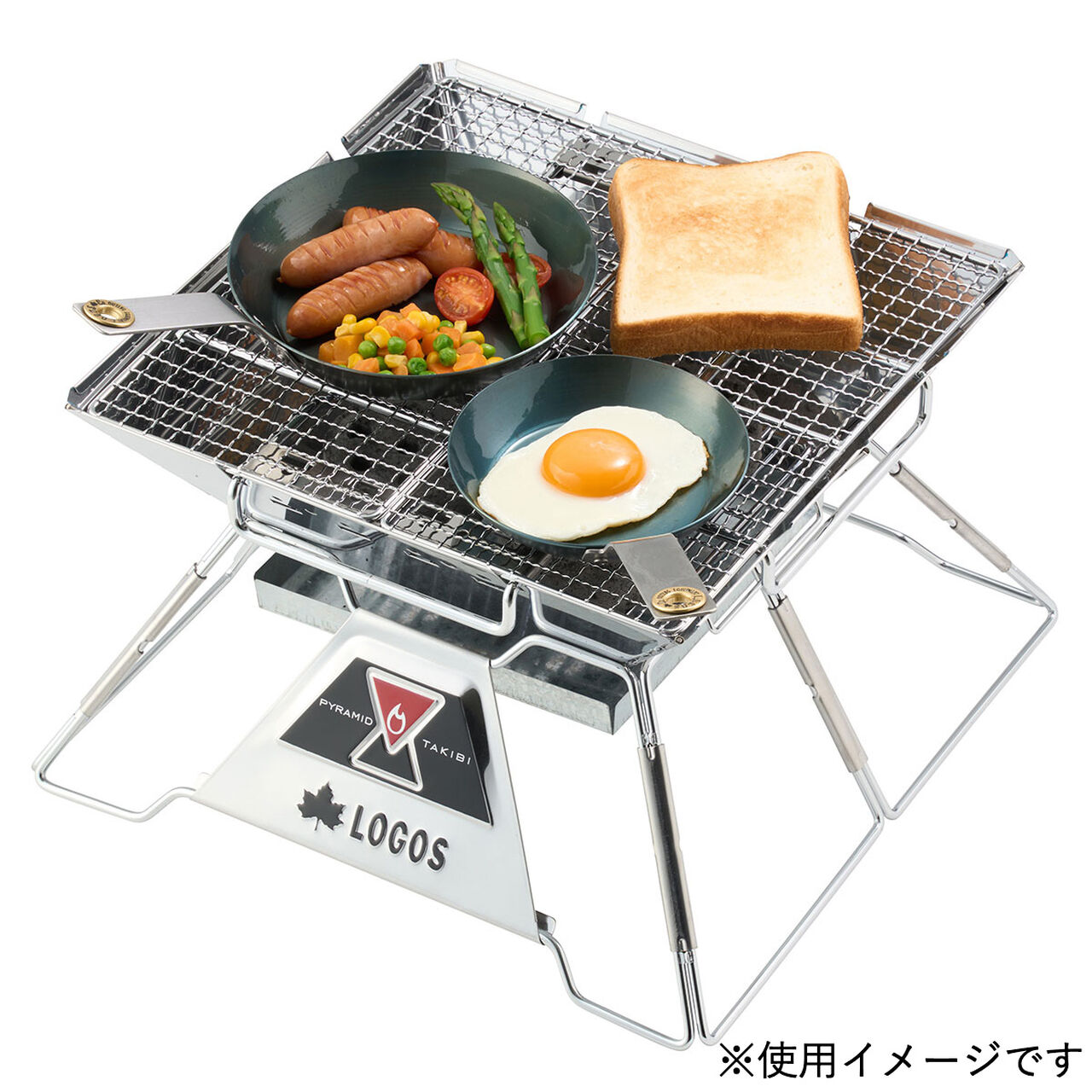 LOGOS Iron Craftsman Grill Pan 16-BC image number 2