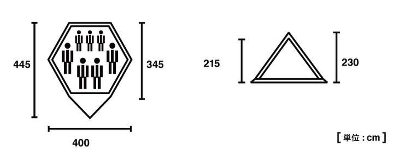 Tradcanvas V Pole Tepee400-BA,, large image number 21