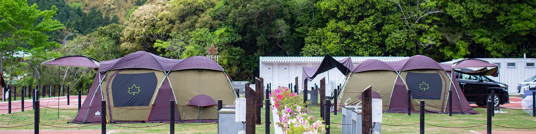 Decagon/Octagon Tents banner